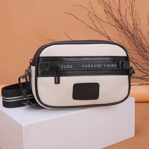 High Quality Soft Cowhide Women Shoulder Bag Womens bag Natural Genuine Leathe Women Handbag Fashion Chain Female Messenger Bag