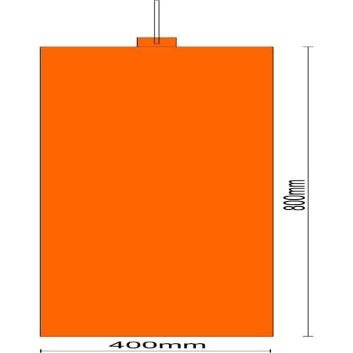 100v 1000w 400*800*1.5mm silicone heat bed for 3d printer adhesive 1 side 100k thermistor 1000mm lead come out as pictures