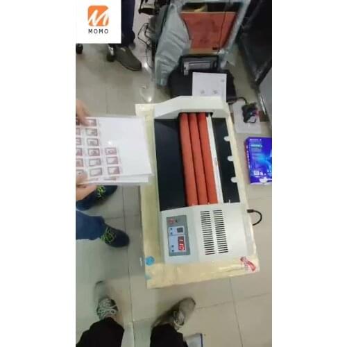 1330-6R Laminator hot roller machine heat rolling laminating machine