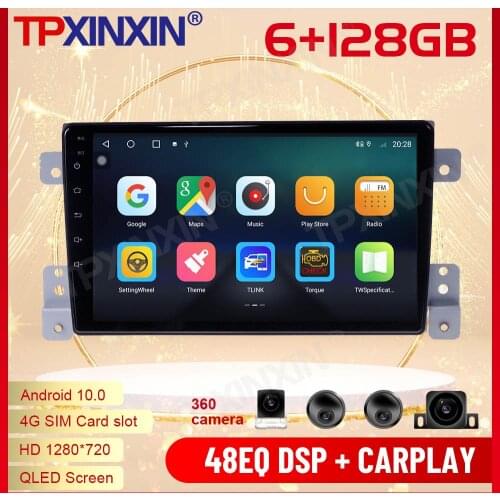 2 Din Carplay Android Radio Receiver For Suzuki Grand Vitara 3 2005 2006 2007 2008 2009 2010 2011 2012 2013 2014 2015 Head Unit