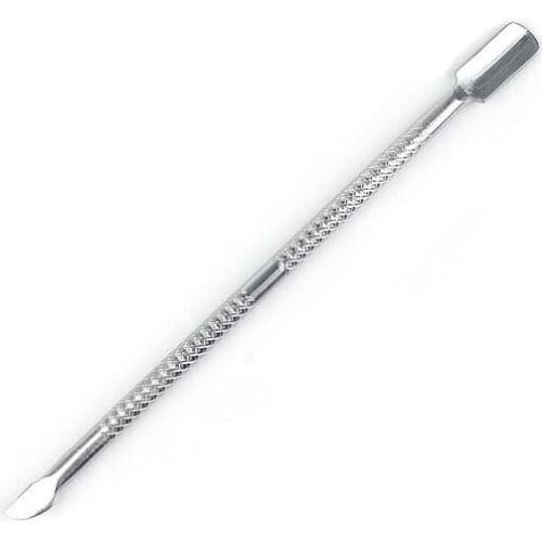 20pcs stainless steel nail art Cuticle Pusher cuticle trimmer quita cuticulas cuticle remover nail tools nail file Free shipping