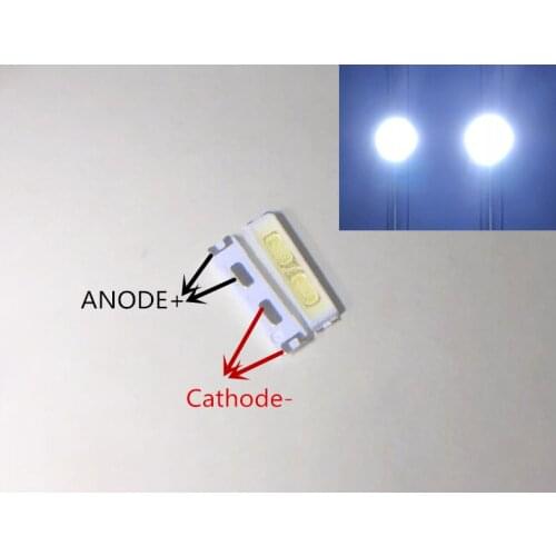 2000pcs SPECIAL-2 For LG LED LCD Backlight TV Application LED 1W 6V 7020 Cool white LCD TV Backlight TV Application BD72K LED