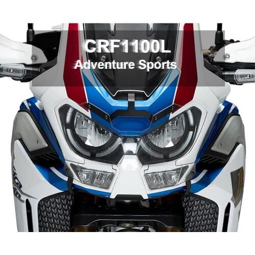 2020 2021 NEW Motorcycle For Honda Africa Twin CRF1100L Adventure Sports Headlight Head Light Guard Protector Cover