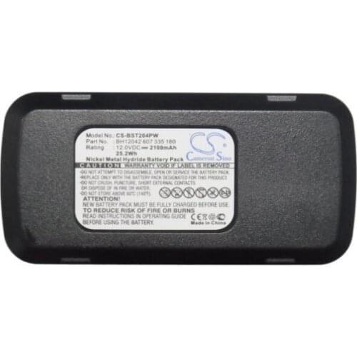 Cameron Sino 2100mAh battery for BOSCH GBM 12VE 12VEBS 12VES 12VES-2 12VESP GSB 12 VSP-3 GSR 12VES IASR 2490 2 607 335 021