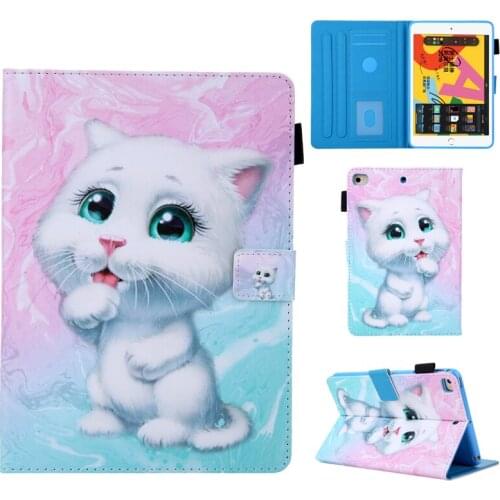 For iPad Mini 1 2 3 4 5 2019 Tablet Cover Cute Animals Flower Print Case For iPad Mini1 Mini2 Mini3 Mini4 Mini5 Fundas Shell