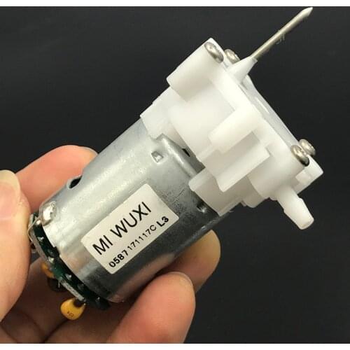 DC 6V RS-360SH Motor Micro Gear Pump Mini Self-Priming Spray Pumping Jet Pump DIY Hydraulic Toy Model Excavating Machinery