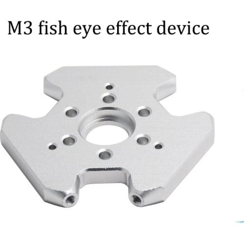 M3 M4 Fisheye Effector V5 V6 Part Aluminum Alloy Metal Hammock Hanging Station 3mm For Extruder delta Kossel 3D Printers Parts