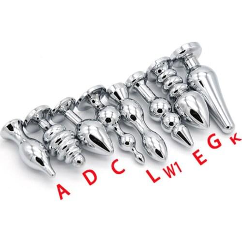 Electro Bult Plug Electro Sex Therapy Anal Plug Electric Shock Massage Booty Beads Electrical Stimulation Sex Toys For couples