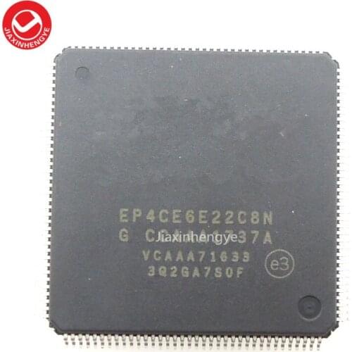 EP4CE6E22C8N EP4CE6E22C8 EP4CE6E22 EP4CE6 TQFP-144 Original and New 50PCS/LOT Free Shipping