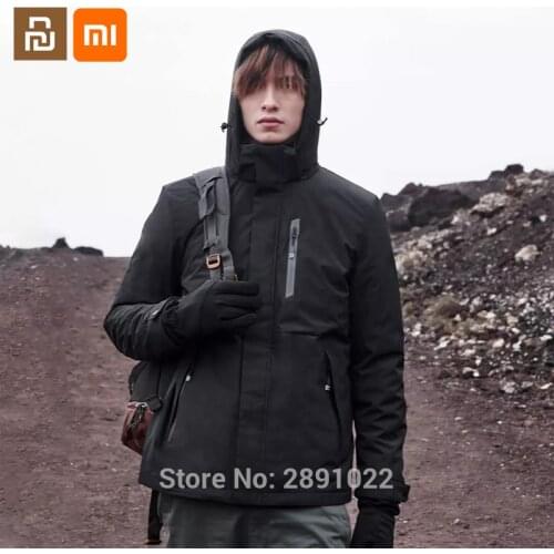 Xiaomi youpin graphene cloud cashmere two-in-one far-infrared heating clothing antibacterial down jacket mens cotton clothing