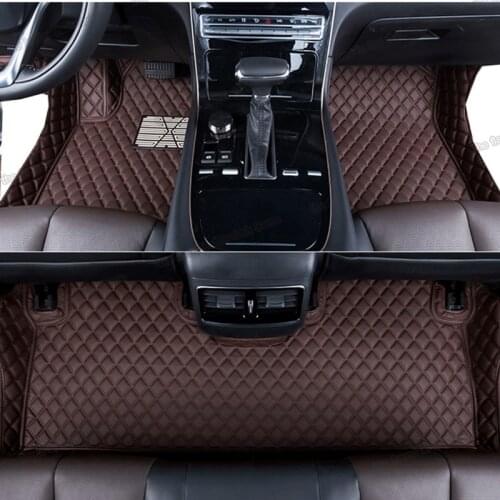 Lsrtw2017 leather car floor mats carpet accessories auto for Trumpchi gs5 2018 2019 2020 2021 gac interior cover styling