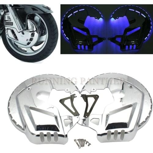 Motorcycle Brake Disc Rotor Covers Red LED For HONDA F6B 2013-2015 2014 For HONDA F6B 2013-2015 2014 For Honda GOLDWING GL1800