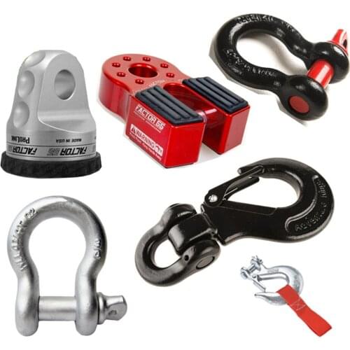 Winch hook trailer hook traction hook claw hook U hook shackle winch rope connector 12000 lbs
