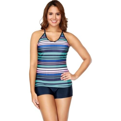 Swimming Suit for Women Bikini Tankini Swimsuits Maillot De Bain Femme 2019 Swimwear Women Plus Size Two Piece Swimsuit Print