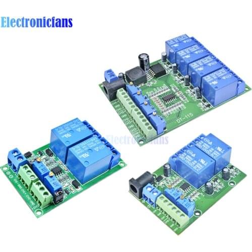 Diymore LM393 DC 5V 12V 24V 1/2/4 Channel Voltage Comparator Stable LM393 Comparator Module Diy Kit Electronic Board Module