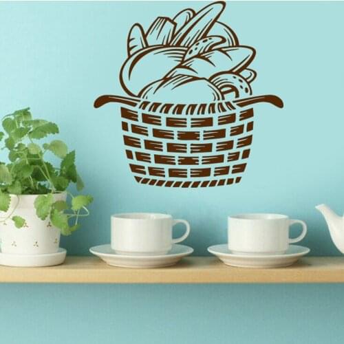 Wall Decals Beads In The Basket Kitchen Home Interior Design Art Mural Kids Nursery Baby Room Decor