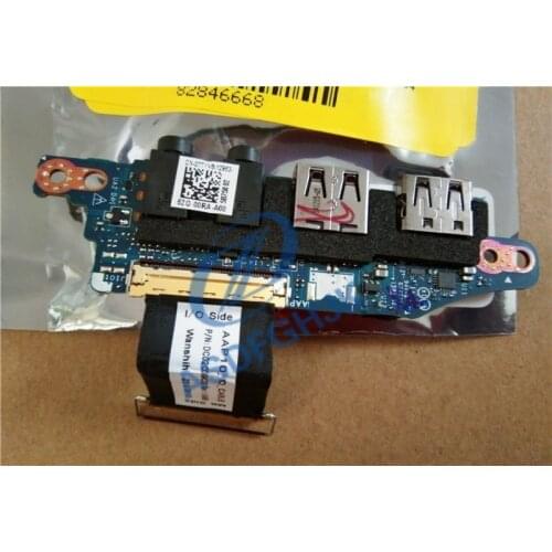 New Original For DELL FOR Alienware 15 R2 17 R2 audio USB board with cable 7TYV8 07TYV8 LS-B758P 100% Test ok