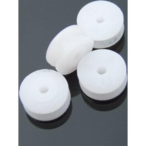 10PCS 2*9.3mm Micro Mini White Plastic Pulley Wheel Gear Motor Wheels for 2mm Shaft Model Toy Outer Dia.9.3mm Inner Dia.2mm