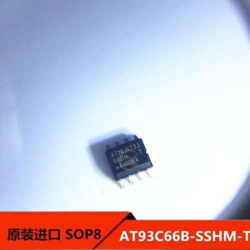 10PCS AT93C66B-SSHM-T SOP8 printing 66 bm memory original products