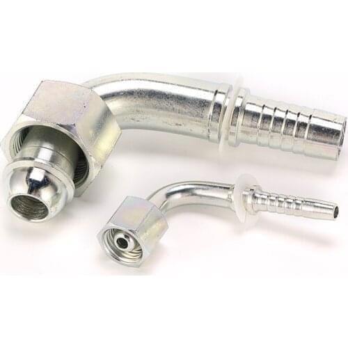 20191-14-04T 90 Degree Metric Female Multi seal Carbon Steel Hydraulic Hose Fitting