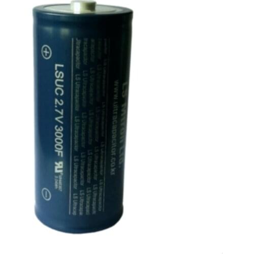 2.7V3000F Super Capacitor for Car Auto Power Supply 5.0 Super Farad Capacitor 2.7V 3000F