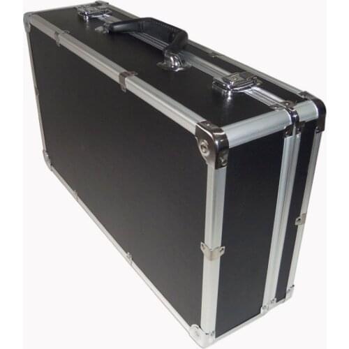 510*280*135mm Aluminum Tool case suitcase toolbox File box Impact resistant Security case equipment camera case with foam