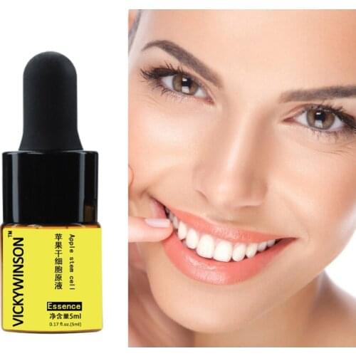 Apple stem cell essence 5ml Firming Serum Face Essence Remove Wrinkle Anti Aging Facial Skin Care Fade Fine Lines Repairing
