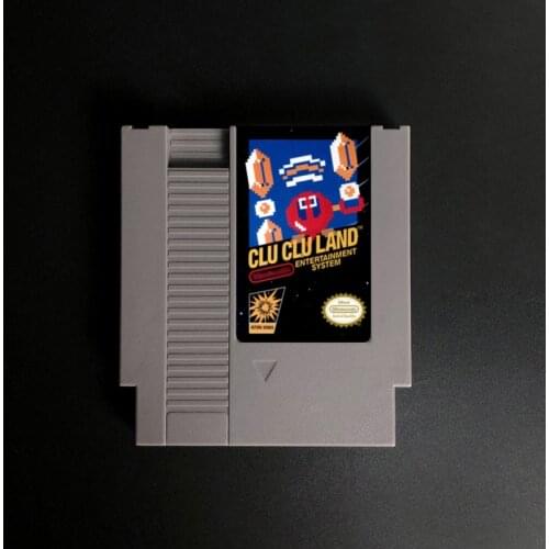 Clu Clu Land - 72 pins 8bit Game Cartridge
