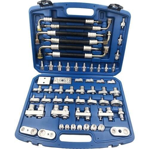 Automobile maintenance vehicle leak detection tool air conditioning plug plugging leak detection leak test joint auto protect