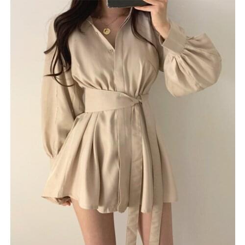 Модные платья-рубашки JEYONGZOO China At AliExpress