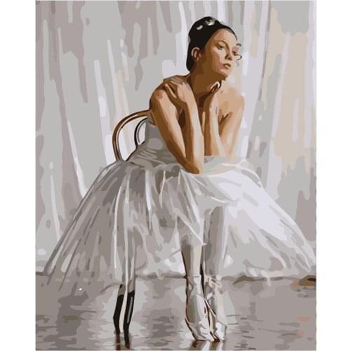 Opus True Diy Painting By Numbers Landscape Handpainted Art Gift Scenery Canvas Drawing Home Decor 40x50cm No Frame