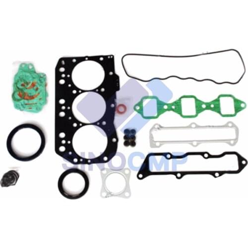 3TNE82A Engine Gasket Kit For Kobelco SK30SR-2 SK35SR-2 Excavator and B37-2A B37-2B Bagger