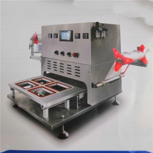 Pneumatic Film Sealing Machine Food Plastic Bowl Sealing Machine Manufacturer for Instant Noodle lunch boxes Sealer machine