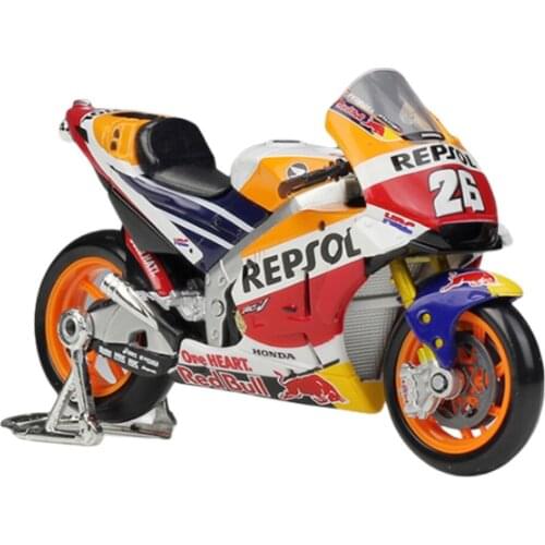 1:18 2018 MotoGP Respol Honda Team RC213V No.26 Alloy Motorcycle Diecast Bike Car Model Toy Collection Mini Moto Gift