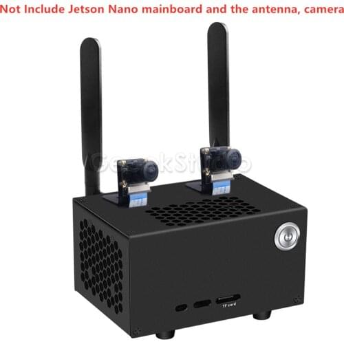 NVIDIA Jetson Nano Metal Case / Enclosure with Provide Switch Button for NVIDIA Jetson Nano Developer Kit B01