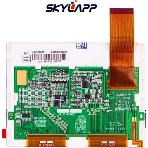 Original 5''Inch 40 Pins LCD Screen for Innolux AT050TN22 Display Panel Module Resolution: 640×480 (Without Touch) Free Shipping