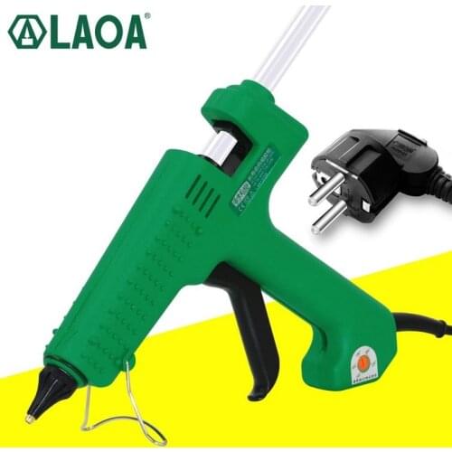 GRAND SALE Hot Melt Glue Gun 25W/100W/150W Electric Heat Tool with EU Plug and Sticks For Metal Wood DIY Thermo