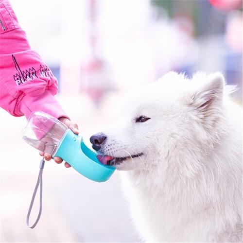 Outdoor Portable Pet Dog Water Bottle for Small Large Dogs Pet Water Dispenser Cat Feeding & Watering Supplies Water Bottle Dog