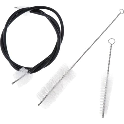 3pcs Trumpet/Trombone Cleaning Brushes Wind Instrument Maintenance Kit