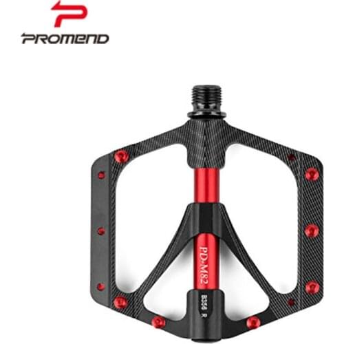 Promend widens mountain bike pedal non-slip road bike pedal 3 Palin aluminum alloy bicycle pedal riding accessories