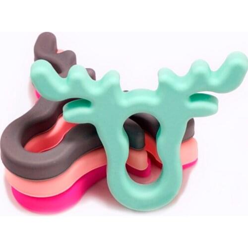 Sutoyuen 1pcs Silicone Teether Car Chewable Pacifier Clips Pendant Nursing Baby Dummy Jewelry Teething Toy Charms BPA Free