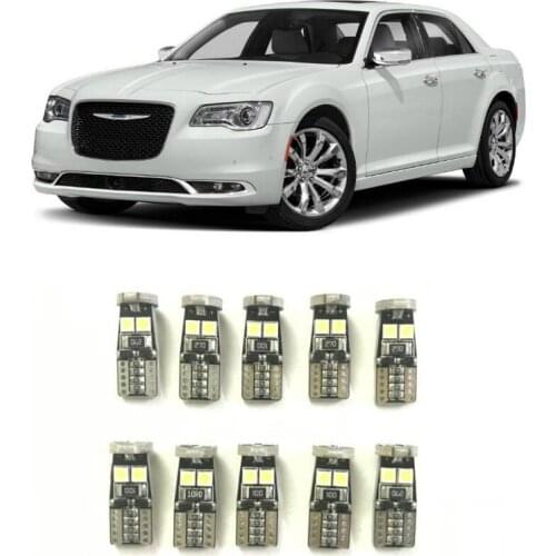 Canbus w5w Led interior lights For chrysler 300 300c 300m GRAND VOYAGER 5 NEON SEBRING STRATUS VISION NEW YORKER PT CRUISER