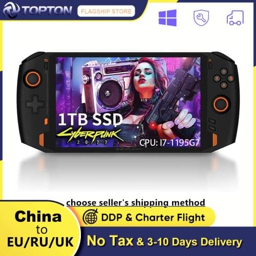 ONEXPLAYER Game Console PC 8.4 Inch 2K IPS Touch Screen Gaming Laptop Intel i7-1165G7 16G RAM 1TB SSD Pocket Computer Windows 10