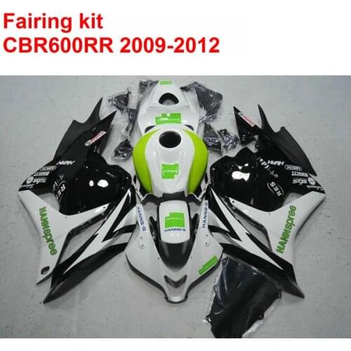 Injection ABS HOT Fairing Kit For HONDA CBR600RR 2009 2010 2011 2012 CBR 600 RR 09-12 Black White Green Fairings Set SZ40
