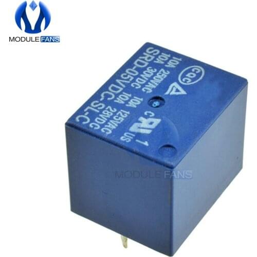 1 Channel 1CH Relay Module Mini Power Relay 5V DC SRD-5VDC-SL-C SRD-5VDC-SL-C PCB for SCM Home Application Control
