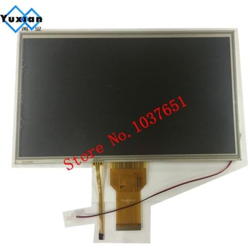 10.1 inch 1024*600 TFT color lcd display with touch panel 24 bits TTL 235*143mm 16:9 good quality
