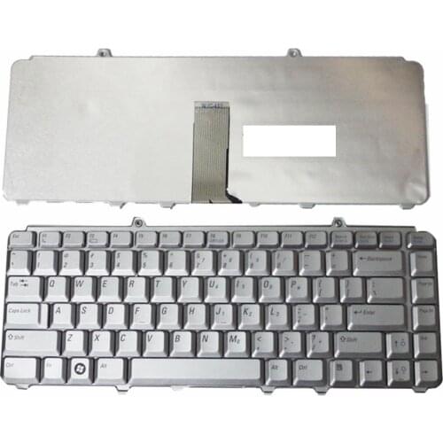 US Silver New English laptop keyboard For DELL M1330 1420 1520 1525 1330 V1500 PP25L M1410 MK750 PP26L 1521 1526 500 PP14L