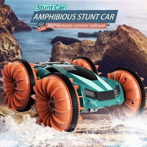 RC Car Amphibious Rollover Vehicle Precise Waterproof Closed Design Strong Speed Strong Power Competitive Drift
