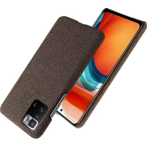 For Xiaomi Poco X3 GT Pro NFC F3 M3 Funda Luxury Cloth Texture Fitted Phone Case For Xiomi Mi 11 Ultra Lite 5G 11i 11X Pro Cover