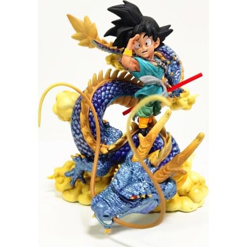 Dragon Ball GT Goku Shenron Goodbye PVC Action Figures 120mm DBZ Anime Dragon Ball Z Figurine Toys